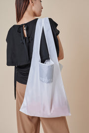 Recycled Polyester Eco Bag White