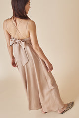 【NEW ARRIVAL】BACK RIBBON DRESS