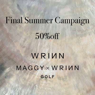 ＼明日まで！Final Summer Campaign 50%OFF／