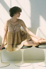 New Arrivals !!【WRINN】Tape Tulle Tops