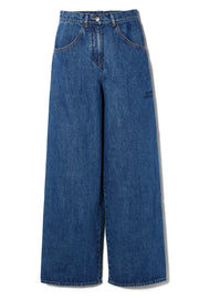 【YU×WRINN 先行予約】エンブロイダリーデニムパンツ Indigo