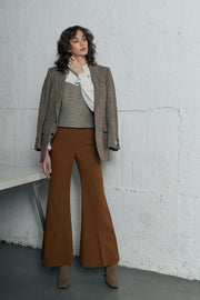 Flared Pants Brown