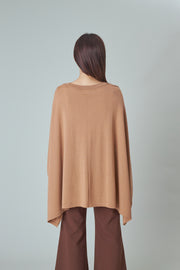 Back Cape Knit Orange