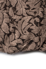 【先行予約】レースワンショルトップ Brown