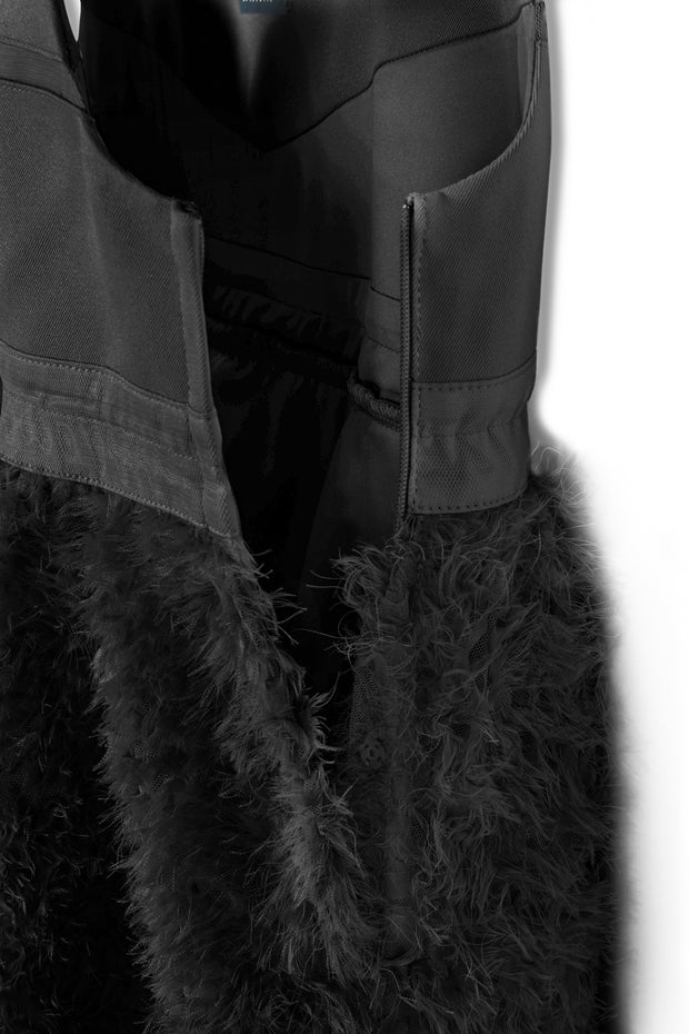 【先行予約】テープチュールキャミ Black