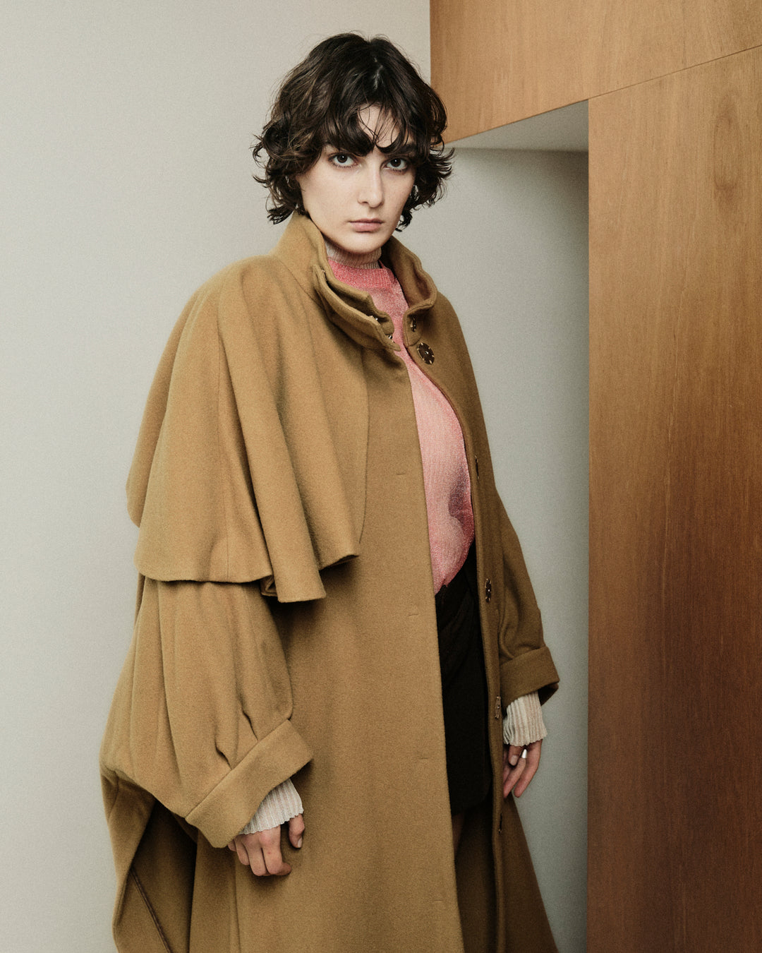 Cape Coat Camel – WRINN OFFICIAL