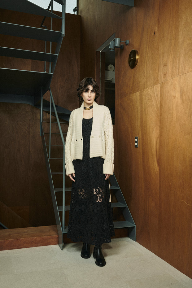 Low gauge short cardigan Off White