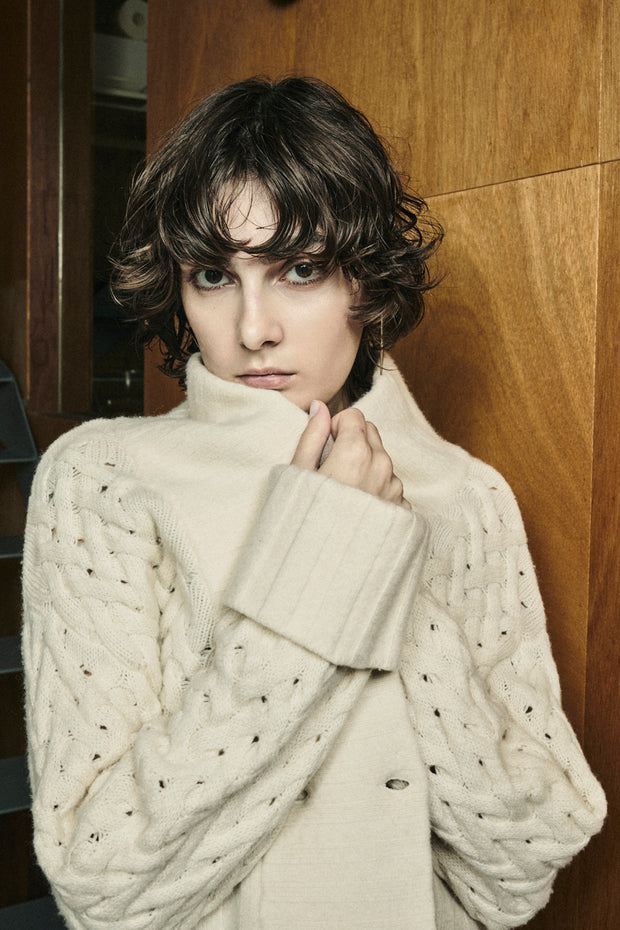 Low gauge short cardigan Off White