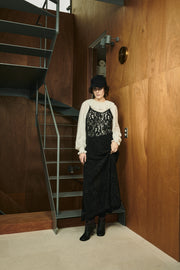 モールレースドレス　Black