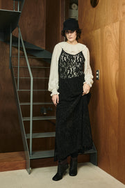 モールレースドレス　Black