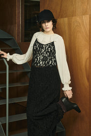 モールレースドレス　Black