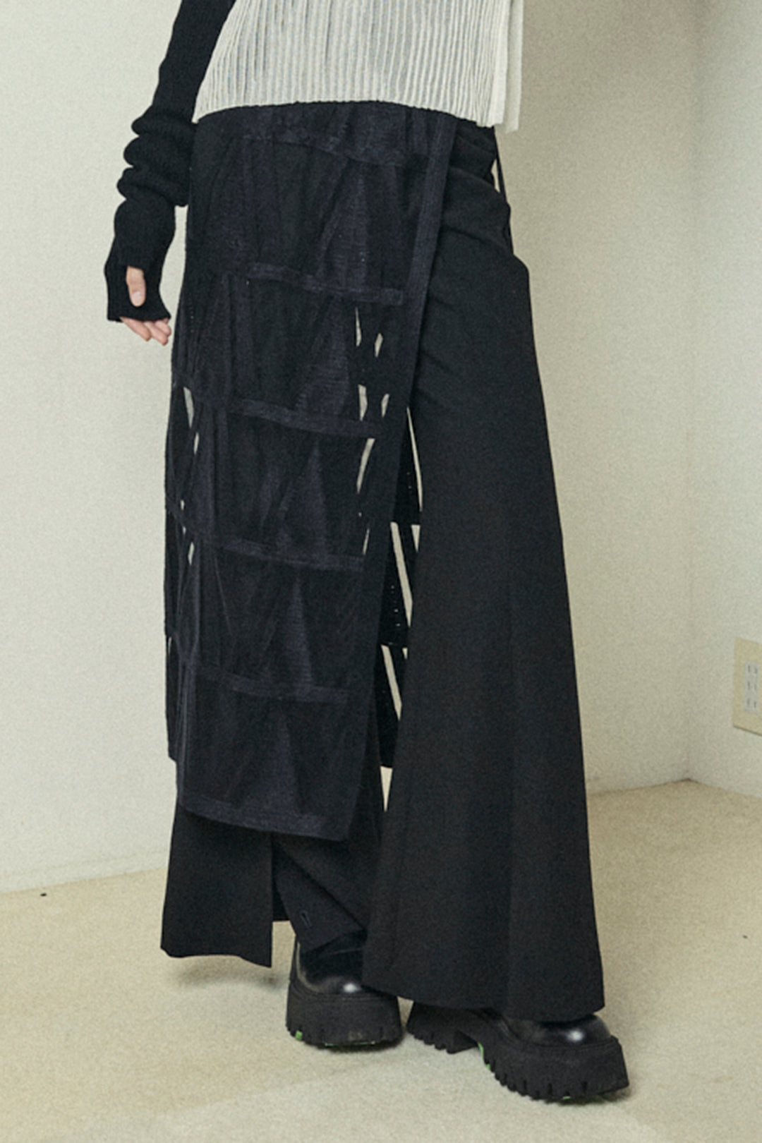 Flared Pants Black – WRINN OFFICIAL