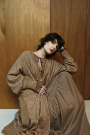 Double button cardigan Beige