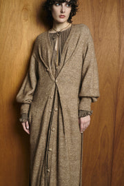 Double button cardigan Beige