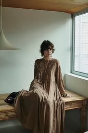 Pintuck One-Piece Moca