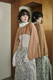 2 Way Knit Vest Camel