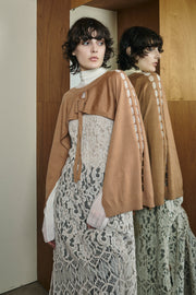 2 Way Knit Vest Camel