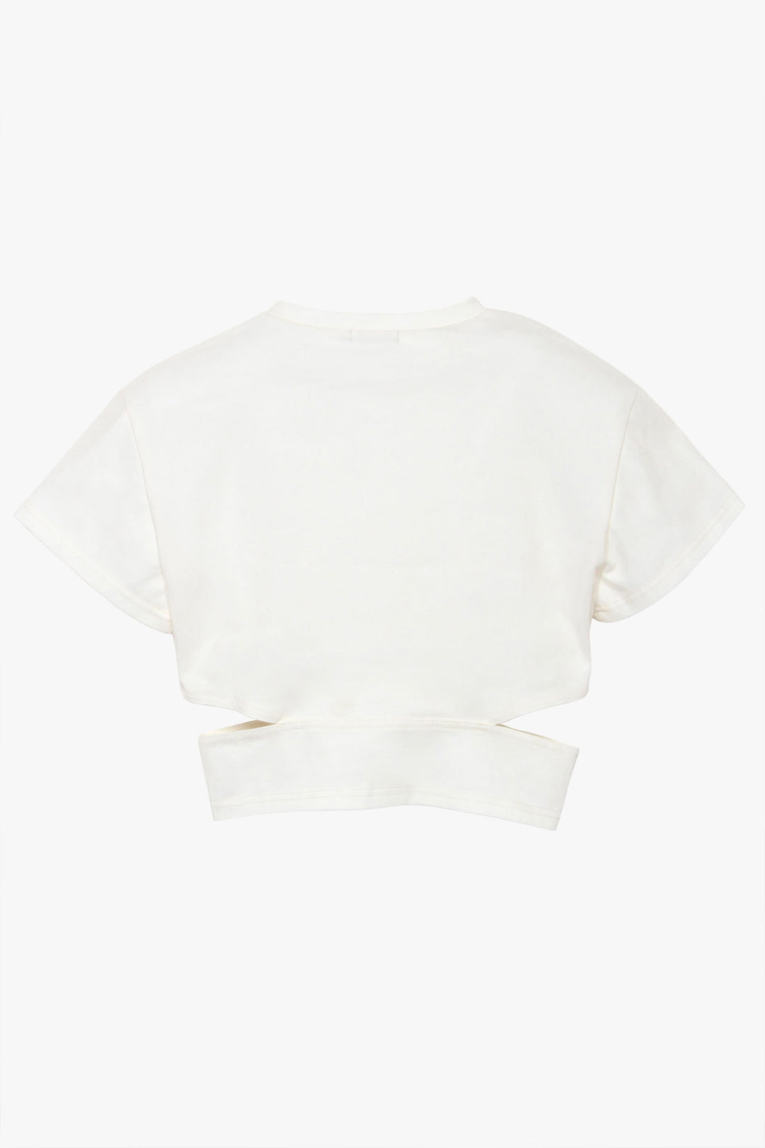チュールレイヤーT-shirt（プリント無） White X White – WRINN