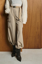 バルーンワークパンツ　Beige