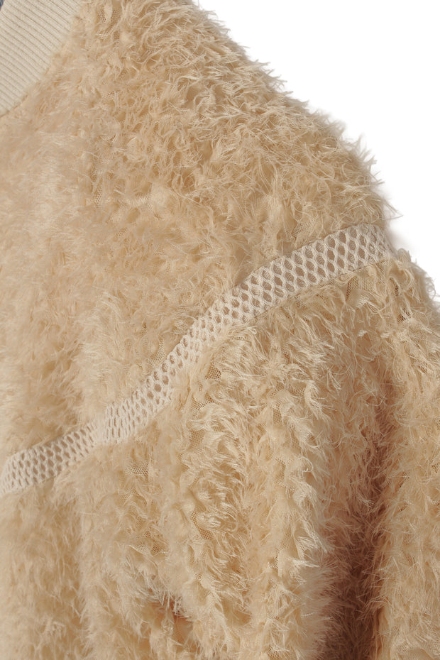 【先行予約】テープチュールブルゾン Beige