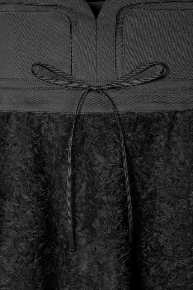 【先行予約】テープチュールキャミ Black