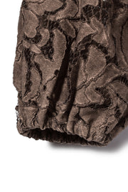 【先行予約】レースワンショルトップ Brown