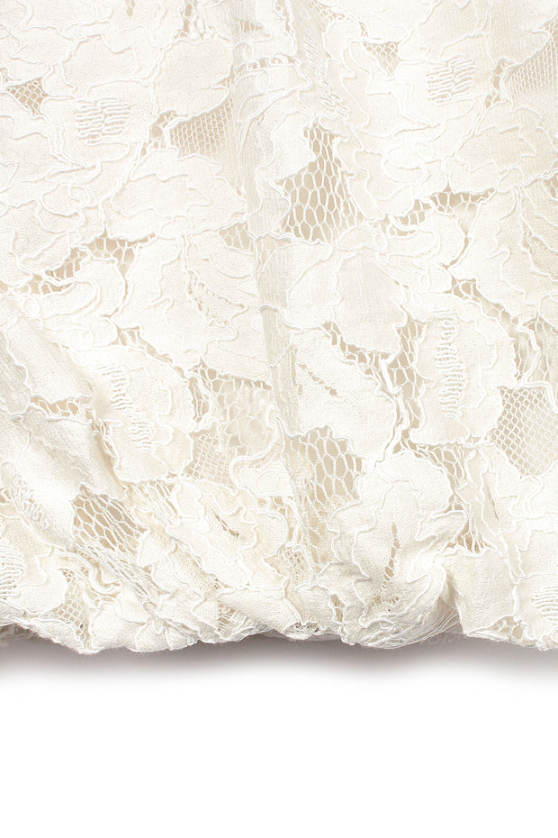 【先行予約】レースワンショルトップ Off White