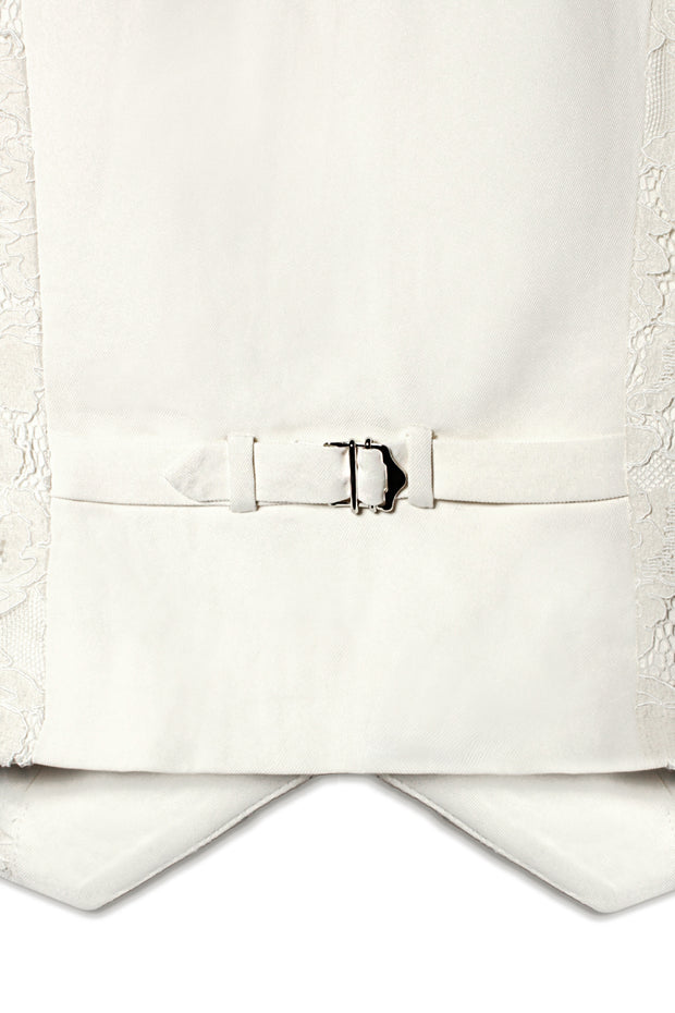 【先行予約】レースベスト Off White