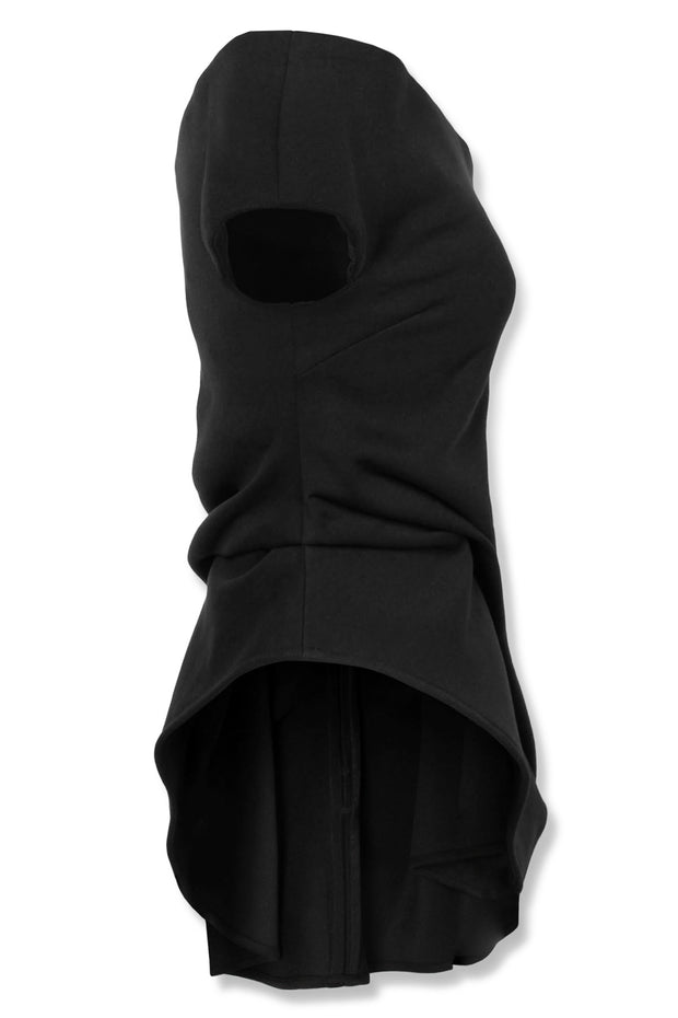 【YU×WRINN 先行予約】ワンショルダーカットソートップス Black