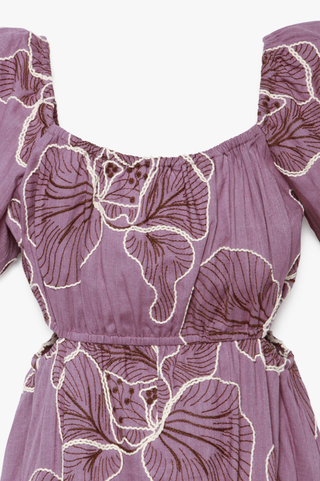 ★Hobbs London Ria フローラルエンブロイダー 上質ワンピ★ フラワーエンブロイダリーワンピース Lavender – WRINN OFFICIAL