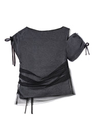 【先行予約】アシメチュールレイヤード　Black