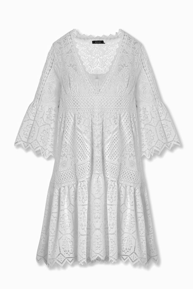 【先行予約】レースワンピース White