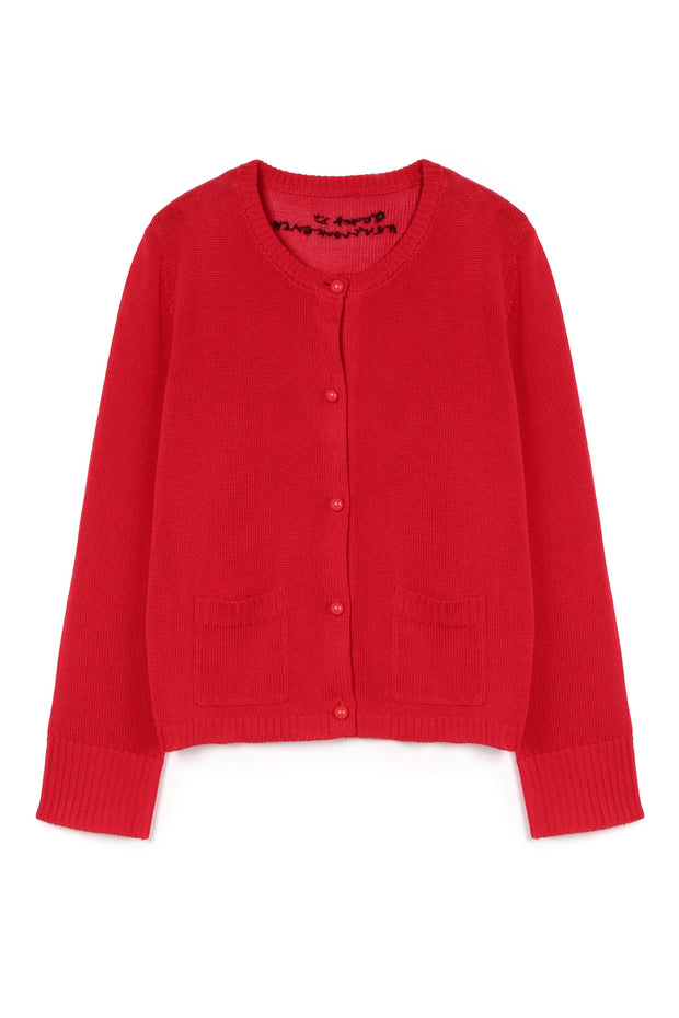 【YU×WRINN 先行予約】エンブロイダリーツインニット Red