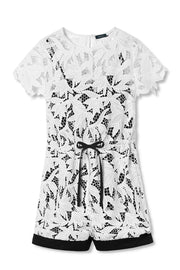 【先行予約】ショートオールインワン White