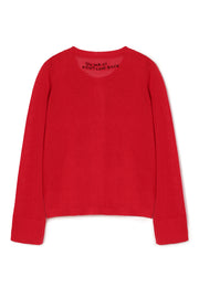 【YU×WRINN 先行予約】エンブロイダリーツインニット Red