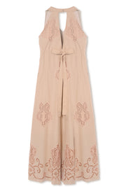 【先行予約】刺繍レースドレス Beige