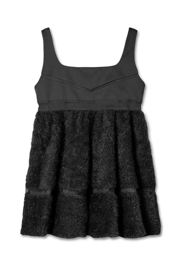 【先行予約】テープチュールキャミ Black