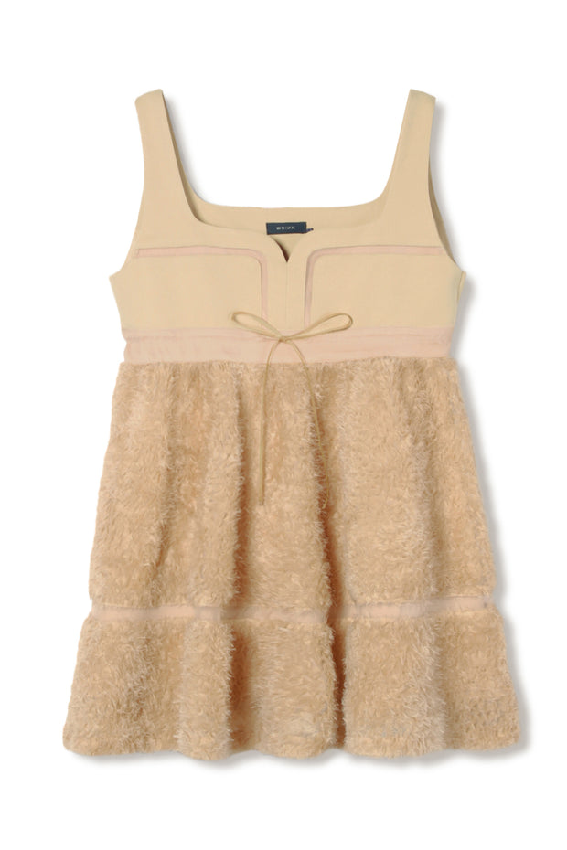 【先行予約】テープチュールキャミ Beige