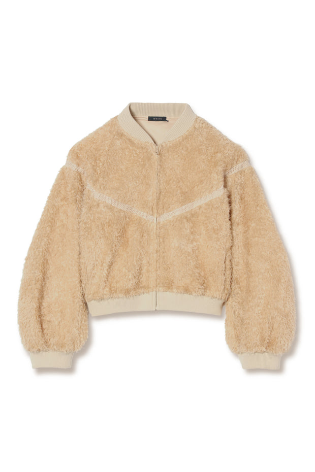 【先行予約】テープチュールブルゾン Beige