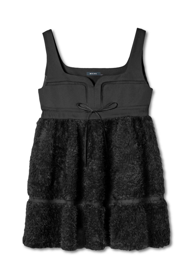 【先行予約】テープチュールキャミ Black