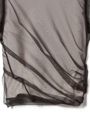 【先行予約】チュールツイストトップス Beige