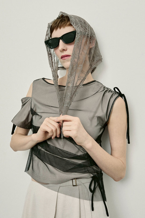 【先行予約】アシメチュールレイヤード　Beige