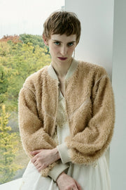 【先行予約】テープチュールブルゾン Beige