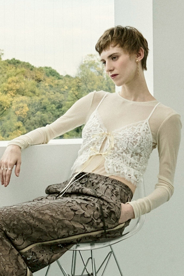 【先行予約】キャミソールセットアップ Off White × Off White