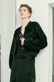 【先行予約】テープチュールブルゾン Black