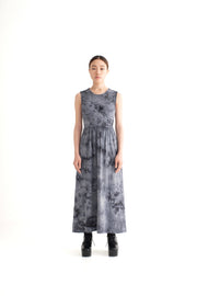 バックオープンドレス（dye） Charcoal Gray