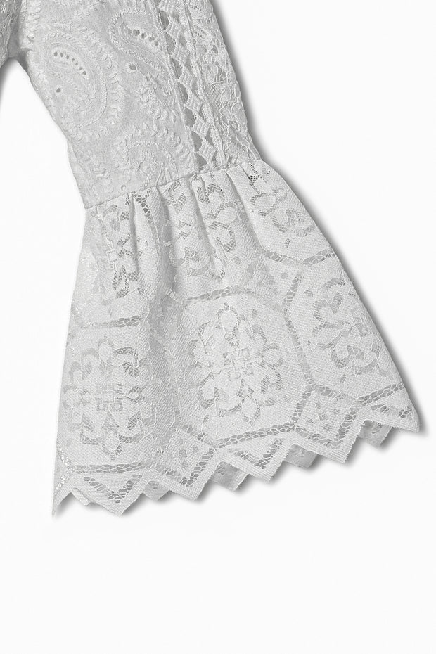 【先行予約】レースワンピース White