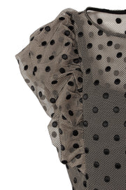 【先行予約】バルーンスリーブボディスーツ Black