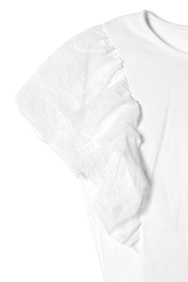 【先行予約】バルーンスリーブボディスーツ Off White