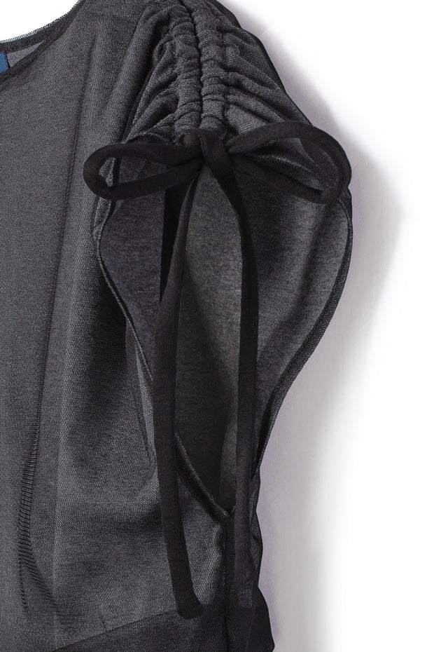 【先行予約】アシメチュールレイヤード　Black